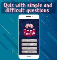 Quiz de langue anglaise Affiche