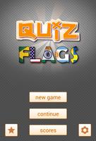 Quiz Flags Logo Affiche