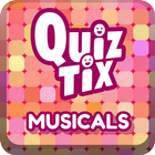 QuizTix Musicals Quiz Broadway Theatre Trivia Game icône