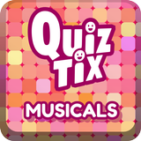 QuizTix Musicals Quiz Broadway Theatre Trivia Game आइकन