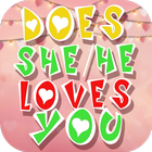Love Quiz - does he/she loves Me icône