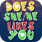Love Quiz - does He/She like Me? simgesi