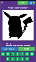 Who's that pokemon? Plakat