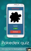 Pokedex quiz اسکرین شاٹ 1