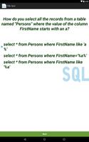 SQL Quiz screenshot 3