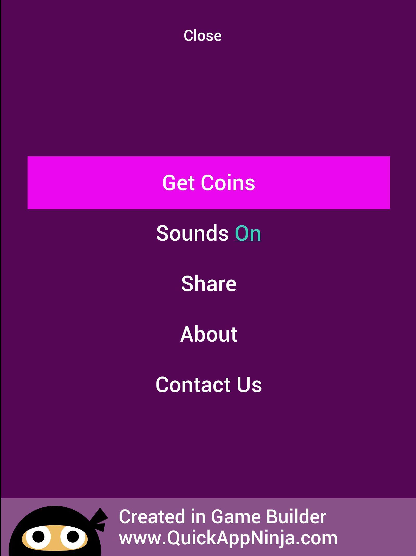 Share sounds. Play Quiz screenshot.