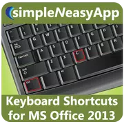 Shortcuts for MS Office 2013