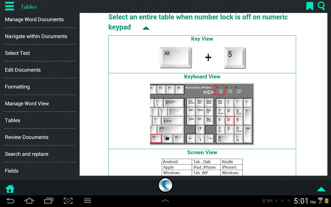 Shortcuts for MS Office 2013 APK Download - Free Books ...