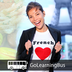 Learn French via Videos Zeichen