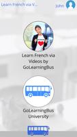 Learn French via Videos imagem de tela 2