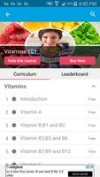 Vitamins 101 by GoLearningBus captura de pantalla 2