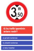 trafik işaretleri testi ภาพหน้าจอ 2