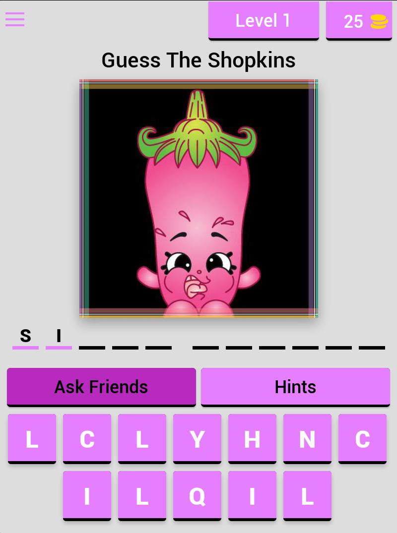 Shopkins - Guess The Names - season 2 for Android - APK Download
