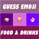 Guess Emoji : Food and Drinks أيقونة