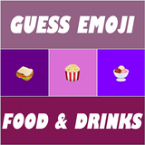 Guess Emoji : Food and Drinks أيقونة