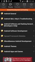 برنامه‌نما XDA for Android 2.3 عکس از صفحه
