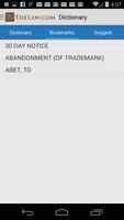 Law Dictionary / Guide screenshot 2
