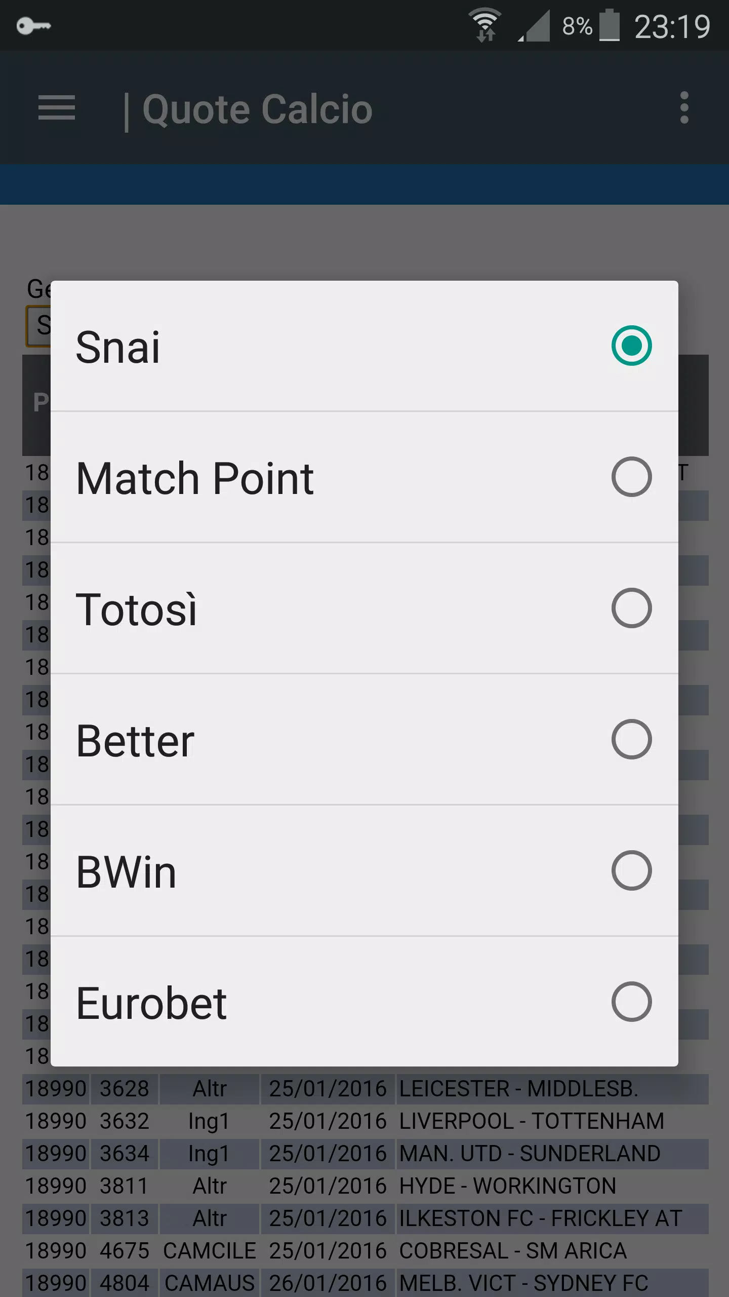Quote Calcio APK for Android Download