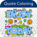 Libro de colorear - Cita de inspiración APK