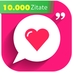 Liebe Zitate-icoon