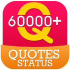 60000 Quotes, Status, Saying - Whatsapp & Facebook 아이콘