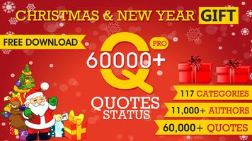 60000 Quotes, Status, Saying - Whatsapp & Facebook 포스터