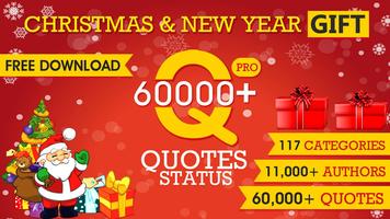 60000 Quotes, Status, Saying - Whatsapp & Facebook poster