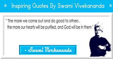 ❂ Swami Vivekananda Quotes Affiche