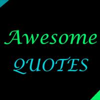 Awesome Quotes Affiche