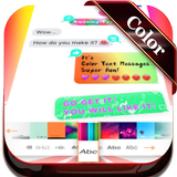 Color Text Messages for whatsapp & facebook
