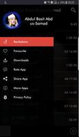 Quran MP3 Abdul Basit Abd us-S captura de pantalla 1