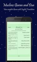 Muslims Qur'an and Dua स्क्रीनशॉट 2