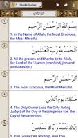 Al Quran English Translation + Audio & Read kuran ภาพหน้าจอ 1