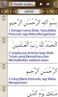 1 Schermata Quran Melayu Sudais Audio FREE