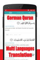 Quran mp3 german translation poster