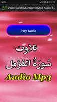 Voice Surah Muzammil Mp3 Audio اسکرین شاٹ 1
