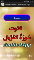 Sura Muzammil Lovely Audio Mp3 imagem de tela 2