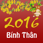 Chuc Tet 2016 - Xuan Binh Than Zeichen