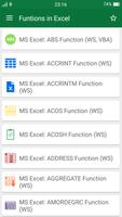 Funtions in Excel 포스터