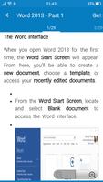 برنامه‌نما Learn MS Word عکس از صفحه