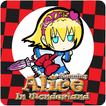 Alice running in wonderland