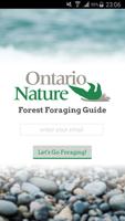 Ontario Nature Foraging Guide poster