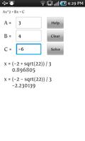 Exact Quadratic Solver Cartaz