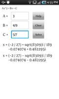 Exact Quadratic Solver スクリーンショット 1