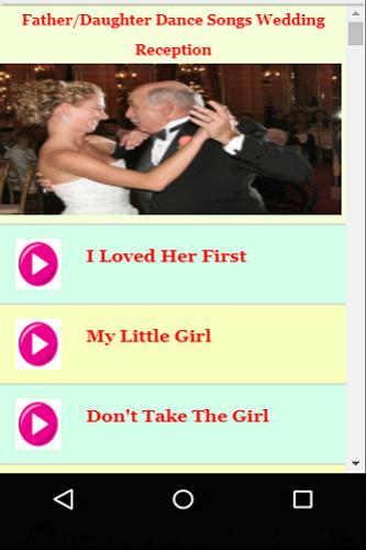 Father Daughter Dance Songs Wedding Reception For Android Apk
