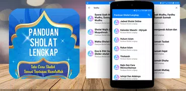 Panduan Sholat Lengkap Fardhu dan Sunnah