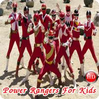 Power Rangers For Kids पोस्टर