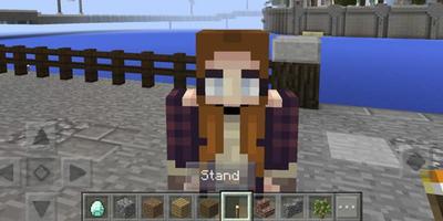 Mod for a girl for MCPE Affiche