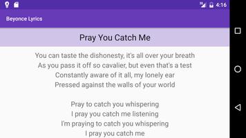 Beyonce Lyrics - All Songs screenshot 3