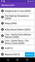 Beyonce Lyrics - All Songs-poster